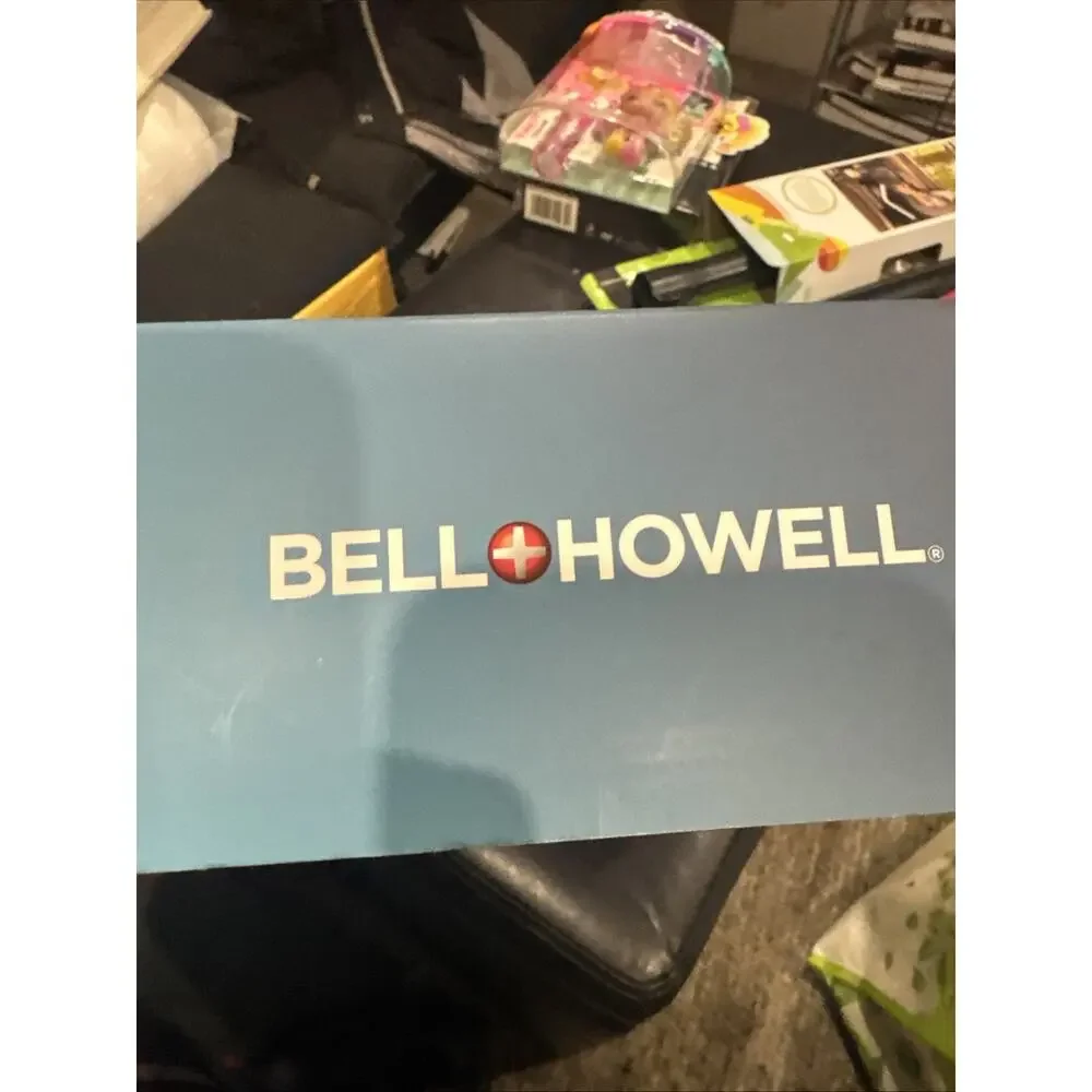 Bell + Howell Bluetooth Speaker Table Lamp Wireless Phone Charger Stand Alarm